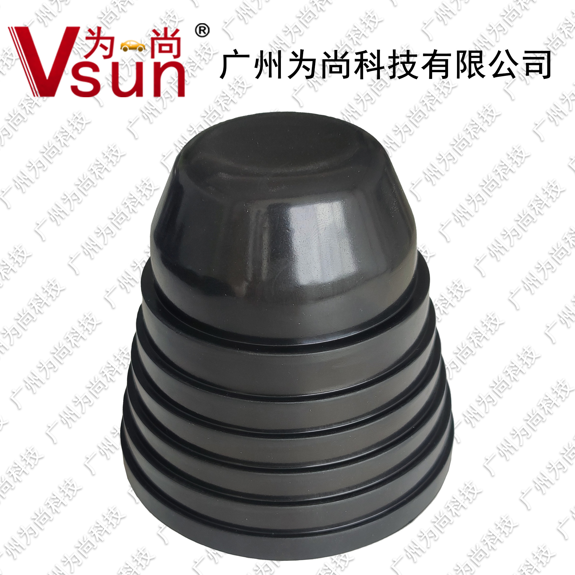 汽车LED大灯改装万能防尘罩7层可剪原车胶防水通用盖内径100-70mm