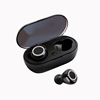 Small handheld portable touch headphones, bluetooth