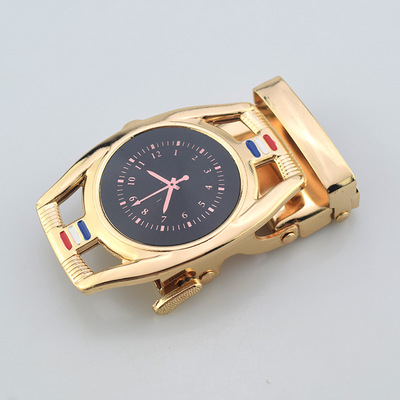 男士皮带扣厂家批发弹簧手表款豹子龙休闲腰带头江湖地摊网络卡扣