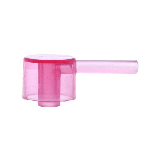 Perfume dispenser glass spray bottle dispensing tool lotion portable press dispensing head pink transparent color