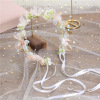 Children's headband for bride, hair accessory suitable for photo sessions, flowered