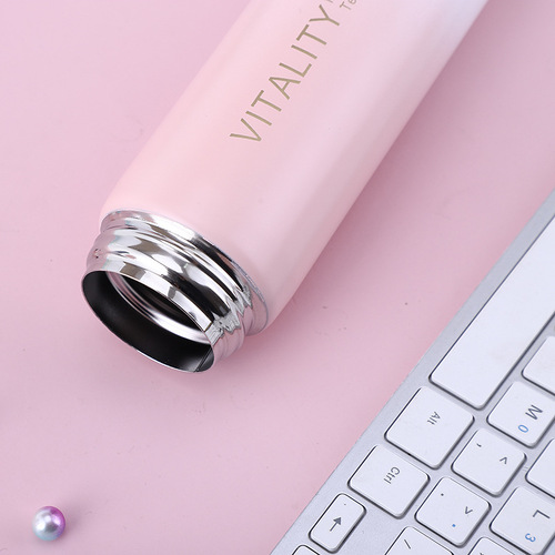 304 stainless steel insulated cup business office water cup creative home use bouncing double-layer insulated cup logo