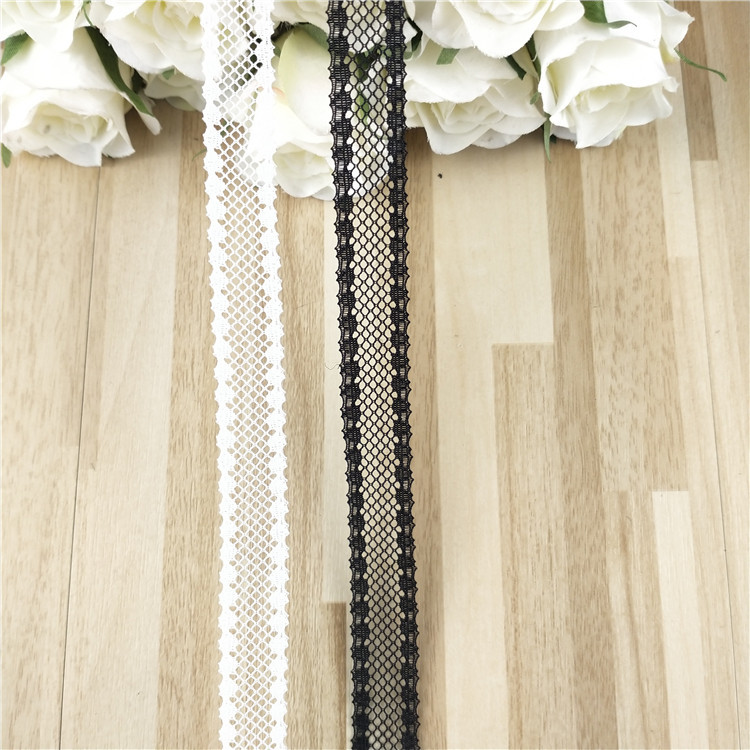 现货无弹蕾丝花边 服饰窗帘辅料花边 尼龙蕾丝边 蚊帐装饰边