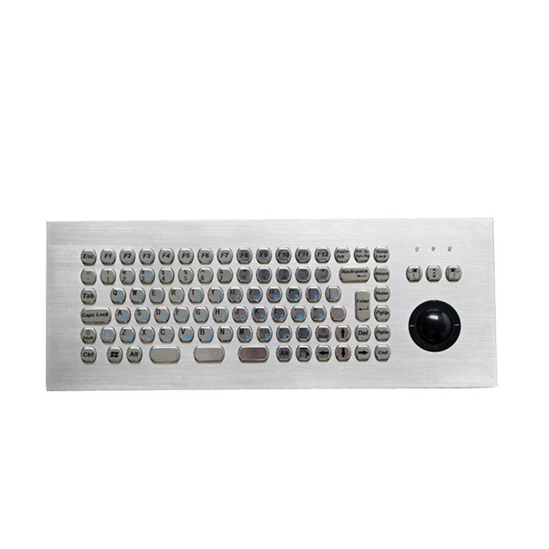 厂家批发金属一台键盘 金属模球鼠标键盘 工业全键盘 嵌入式键盘