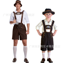 Halloween European German Beer Festival Adult and Children Hansel Munich Bavaria Men's Beer Set