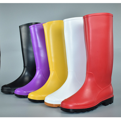 养殖场专用雨靴水鞋防水耐酸碱雨鞋多色工作鞋畜牧业专用鞋|ru