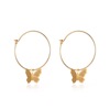 Acrylic earrings, suitable for import, European style, simple and elegant design