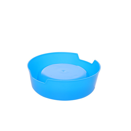 Pet Candy Color Small Round Pet Bowl, Cat Dog Water Feeding Bowl, Water Food Plastic Slow Feeding Bowl Pet Feeding Basin