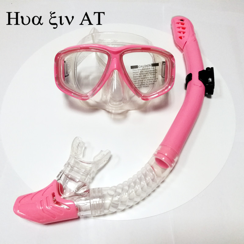 潜水镜 呼吸管套装 全干式浮潜三宝 硅胶防水防雾潜水面罩 成人|ms