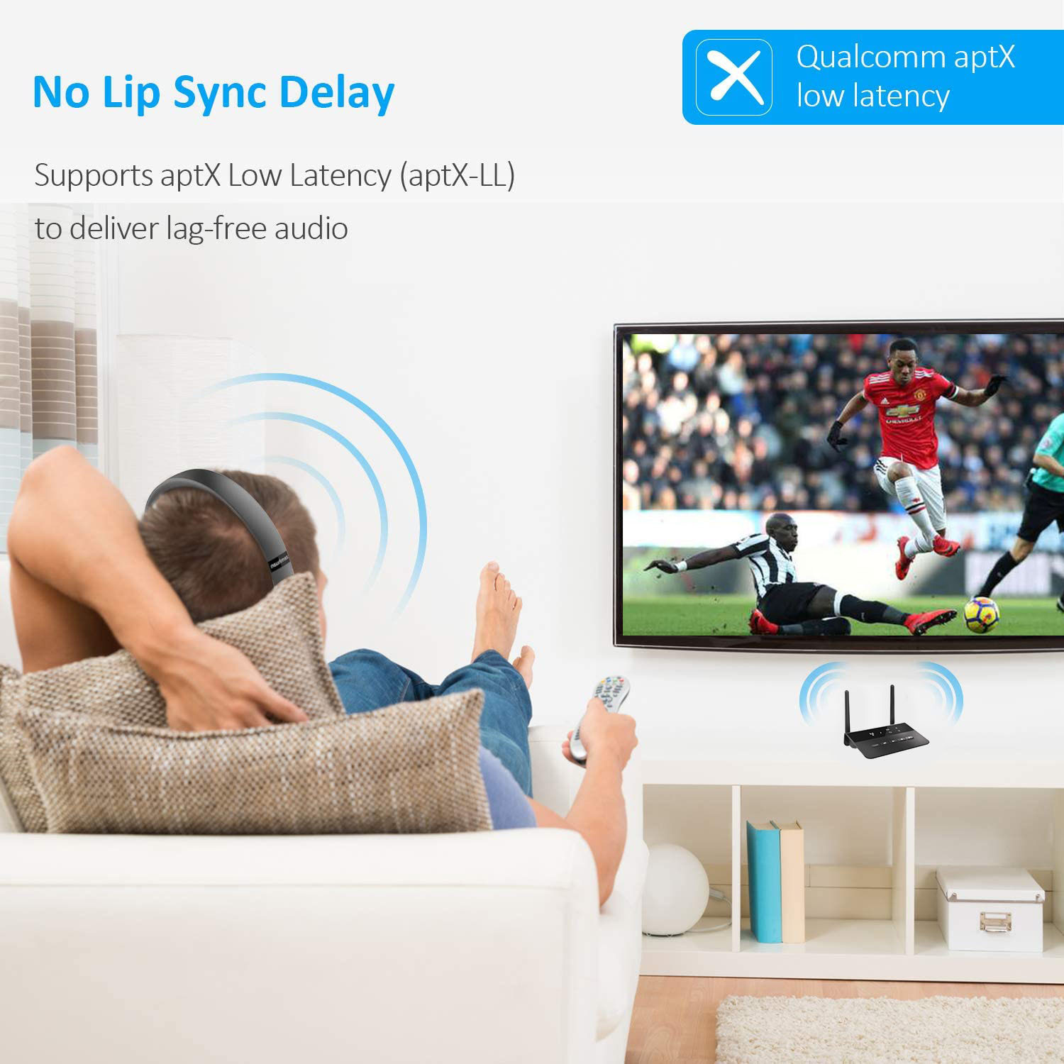 Bluetooth 5.0 Transmitter Receiver For Tv And Pc Audio Adapter_voghion.com