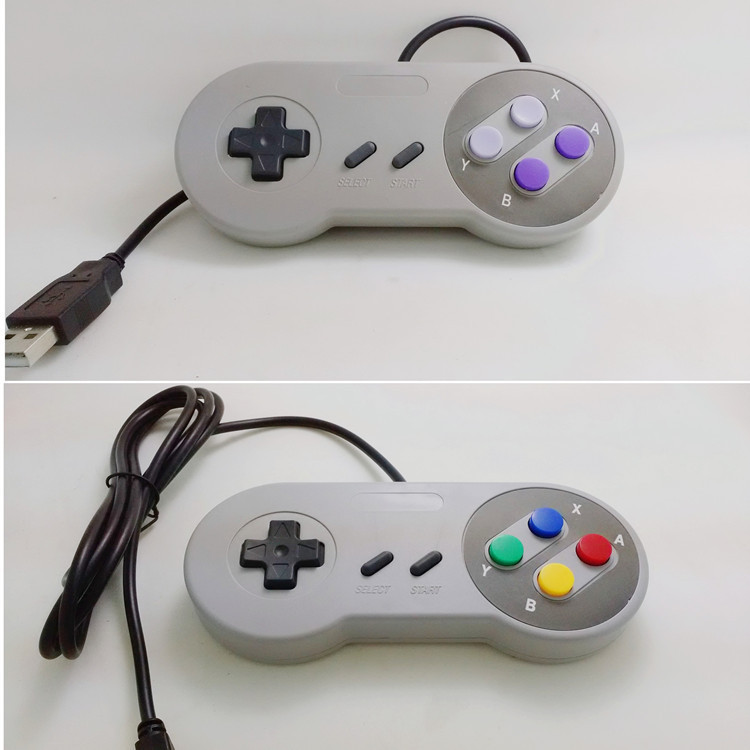 Computer mini game handle SNES usb Super any appearance PC Mini small RLSN handle game handle