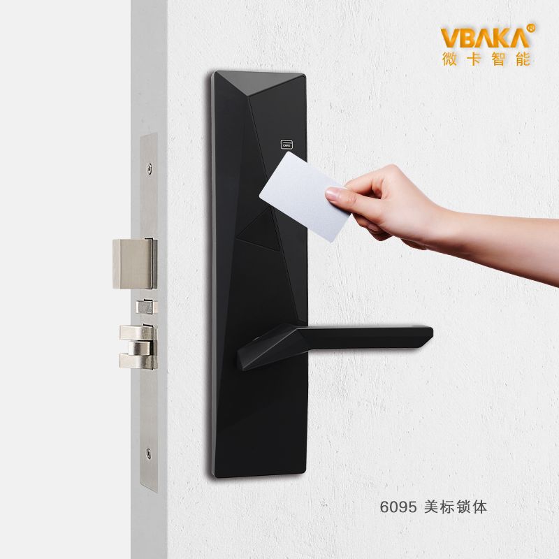 Flats Hotel lock hotel Homestay hotel Door lock Card lock IC School Electronics Smart Lock Induction lock