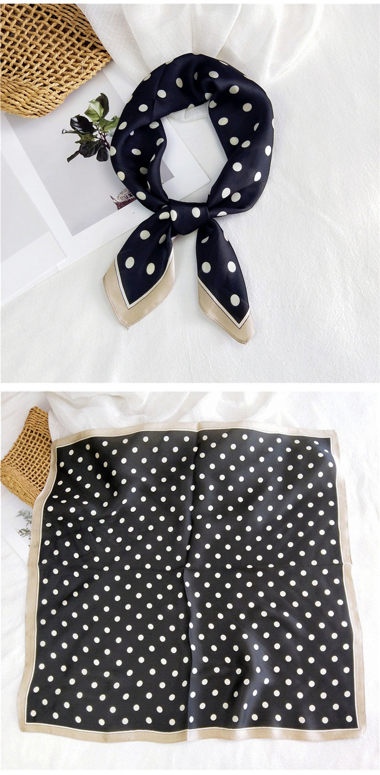 50g Weight Silk Scarf Classification Casual Occasion Satin Material Printing Pattern Spring&Summer, Autumn Season Women's Gender Simple Style Style Women's Simple Style Printing Satin Silk Scarf 10