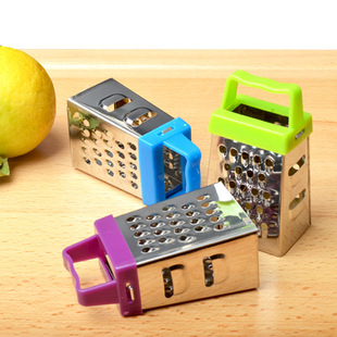 Cross-border spot mini four-side plane stainless steel grater multifunctional vegetable cutter kitchen gadgets