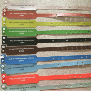 Plastic disposable bracelet identification belt for outdoor activities, bars, concerts and parks, wholesale waterproof and sweat-proof bracelets