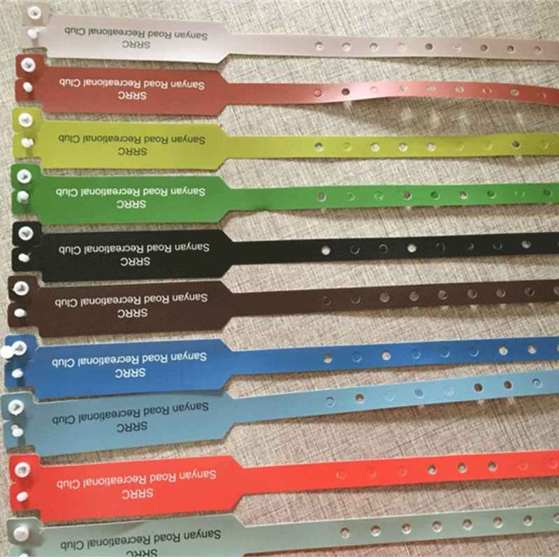 Plastic Disposable Wristbands for Identification, Outdoor Activities, Bars, Concerts, and Amusement Parks, Wholesale Waterproof and Sweat-Proof Bracelets Plastic Disposable Wristbands for Identification, Outdoor Activities, Bars, Concerts, and Amusement Parks, Wholesale Waterproof and Sweat-Proof Bracelets