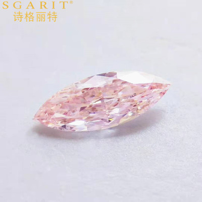 Jewellery jewelry customized Manufactor Set Color diamond Ring GiA certificate SI0.5ct natural Pink diamond Loose Diamonds