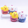 Metrolatin broken shell chicken with BB whistle hug the chick birthday cake decorative year -old chicken baby cake ornament