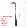 Galvanized iron handle welded and forged single cutting sickle