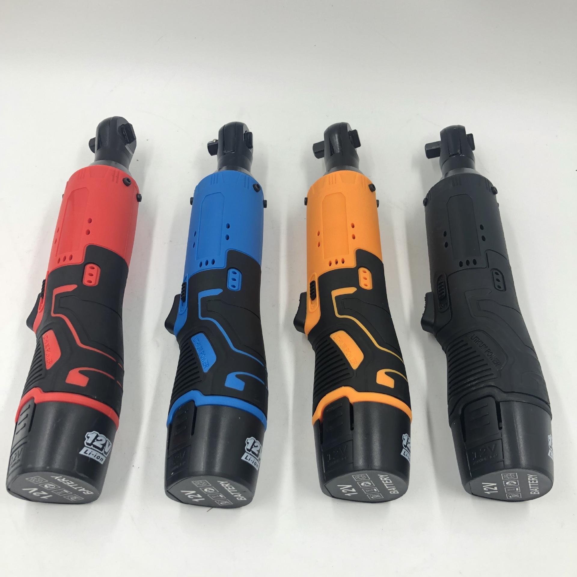 天虎90度直角角向扳手电动充电棘轮扳手12V锂电舞台桁架安装工具