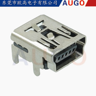MINI USB插座 5P-F 迷你USB母座 充电宝micro连接器 LCP-阿里巴巴