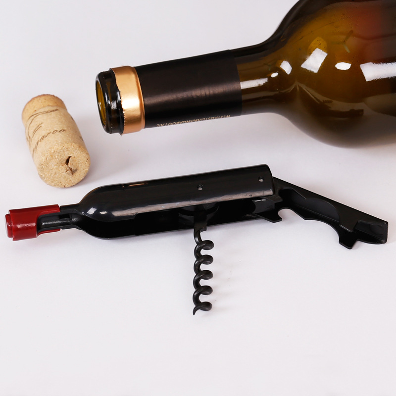 创意红酒瓶模型开瓶器啤酒葡萄酒启瓶器贴冰箱酒盖起子汽水起瓶器|ms