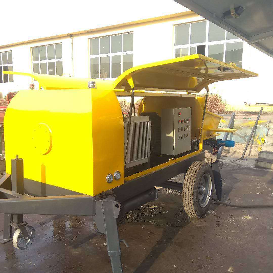 混凝土输送泵 二次构造柱泵细石 大骨科 40细石混凝土地泵 新款