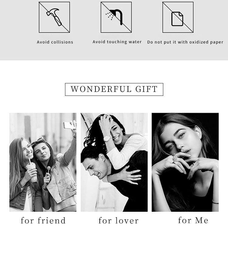 simple diamond glossy open bracelet