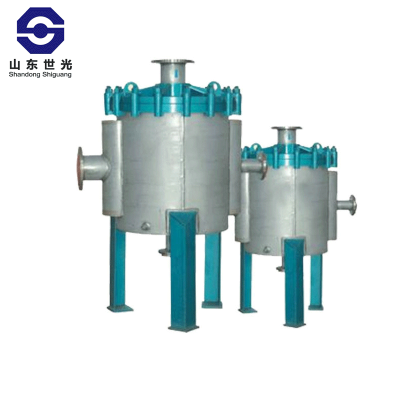 RV容积式换热器 内衬不锈钢螺旋板换热器 内衬不锈钢换热器