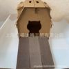 Combine the Maca Cat House, you can grab or lie, the manufacturer directly sells, the corrugated paper cat grabbing board