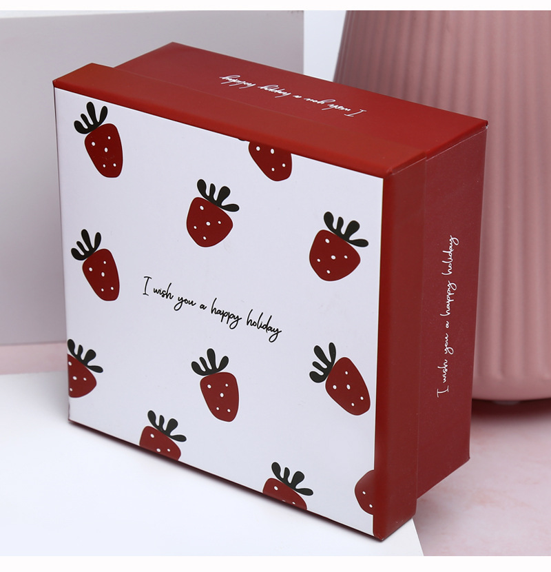 口红化妆品围巾礼品包装盒