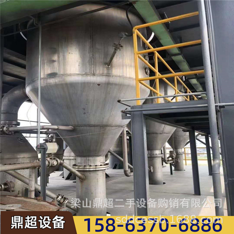 大型淀粉蒸发器 二手降膜单效蒸发器 浓缩钛材10吨蒸发器