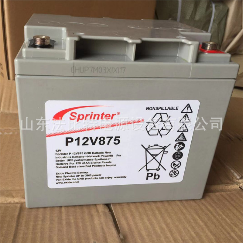 美国GNB铅酸蓄电池S512/25HR/12V-24AH储能电源 GNBS512/25HR