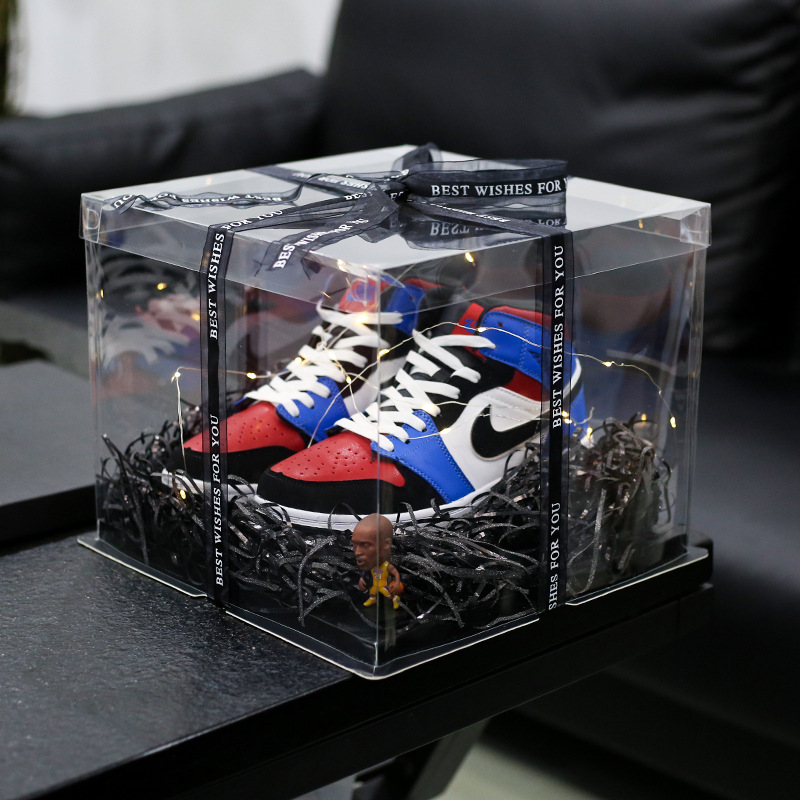 Gift box packaging box for sneakers Tran...