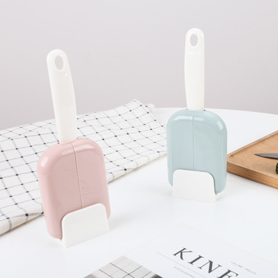 originality household Large Standing dustproof Storage automatic Opening and closing ladle Nianmi Miyi clean ladle