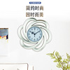 新款上市家用时尚时钟创意大气挂表钟表日用日用百货钟|ru