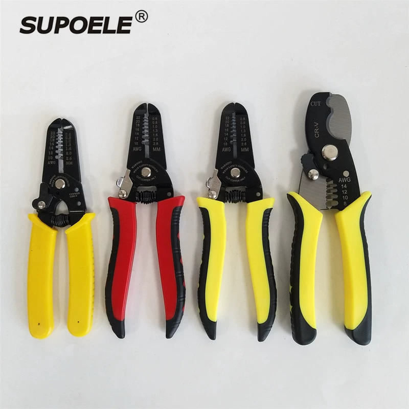 7-дюймовый инструмент для зачистки проводов Электрический кабель Многофункциональный инструмент для зачистки проводов Клещи для зачистки проводов ручной 6-дюймовый инструмент для зачистки проводов