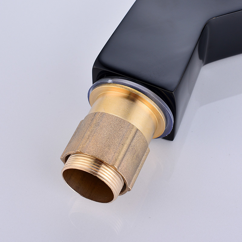 Factory direct sales of European-style matte colored washbasins, hot and cold mixed faucets, thickened all-copper main body bathroom cabinet faucets undefined
