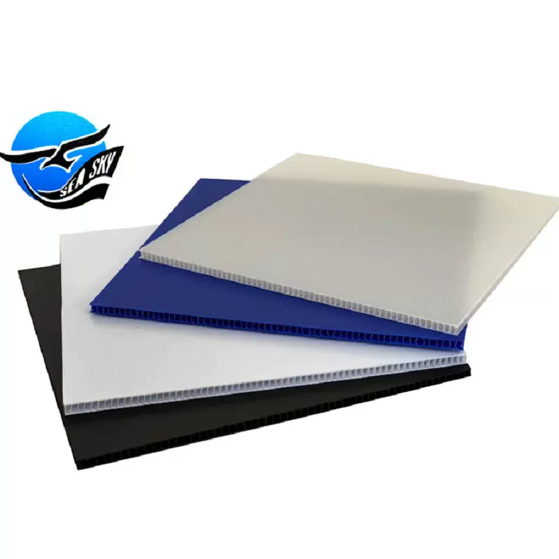 广东地厂家直销珠三角中空板10mm加厚万通蜂窝板pp垫板隔板