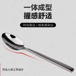 加厚304不锈钢水壶套装用品尖勺咖啡勺甜品勺酒店专用勺批发零售