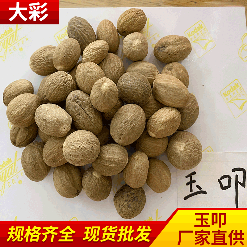 供应香料豆蔻 无硫新货 肉豆蔻 中药材 玉叩肉豆蔻批发