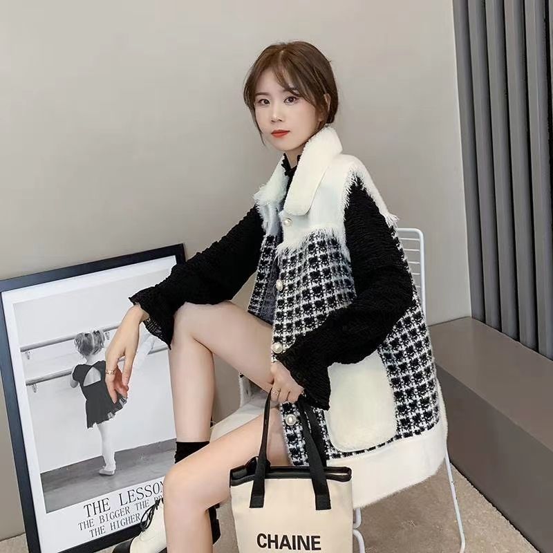 Gilet femme en Mélange de fibres chimiques - Ref 3434837 Image 3