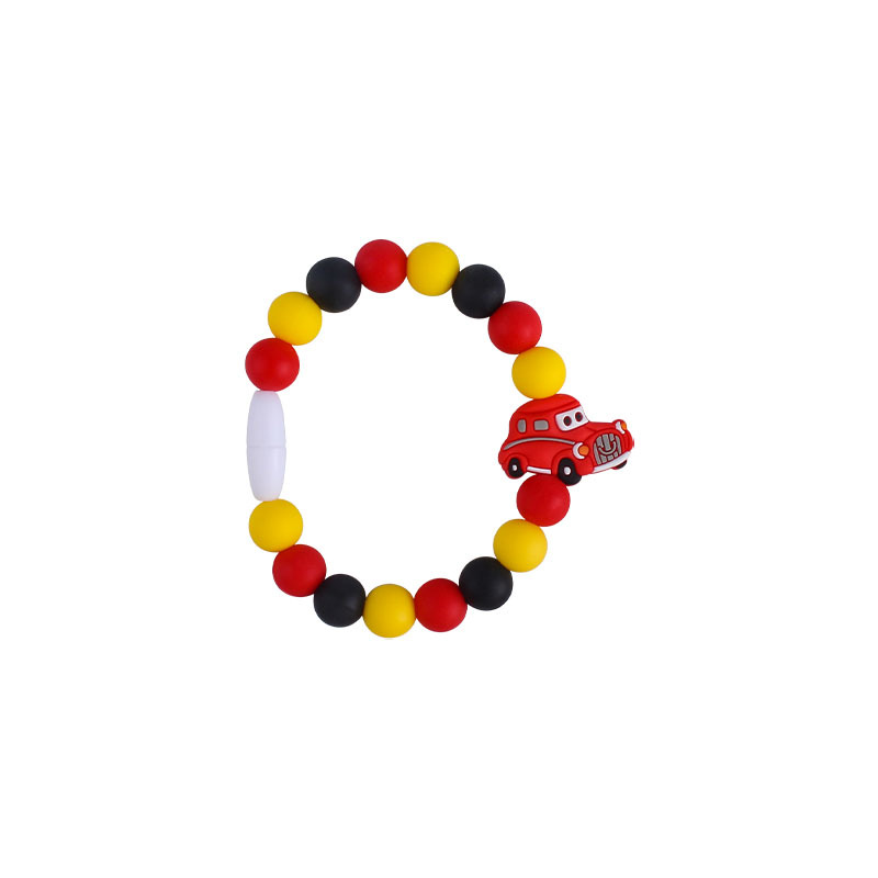 Explosivo bebé suministros plástico chupete clip bebé calmante silicona animal coche juguete mordedor cadena