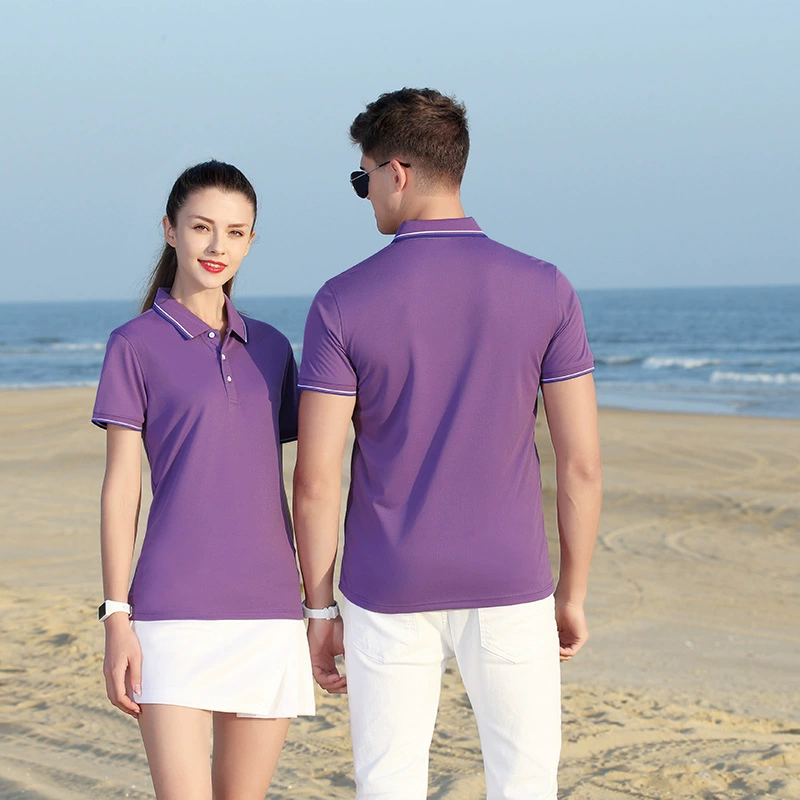 Cotton polo, overall, with short sleeve, wholesale