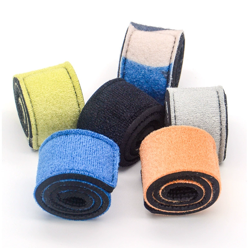 Fishing rod straps, non -slip fixed tie band elastic diving road sub -fish rod fixed device magic bundle rod belt