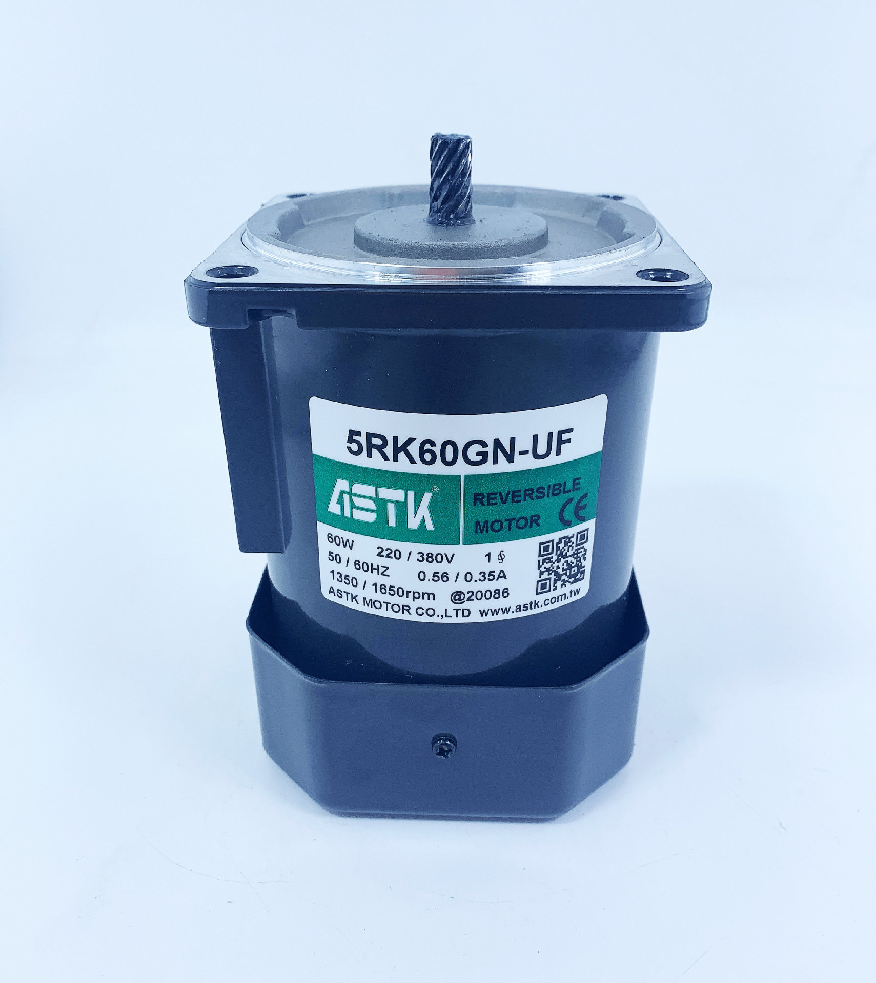 减速电机5RK60GN-UF可逆运转阻尼正反转马达三相齿轴台湾产现货