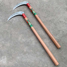 金赢利直把镰刀    割水稻     割麦子    割草镰刀    农用工具