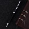 Spot metal round bead pen spin metal capacitance head Touch screen pen Factory business signature pen printed logo