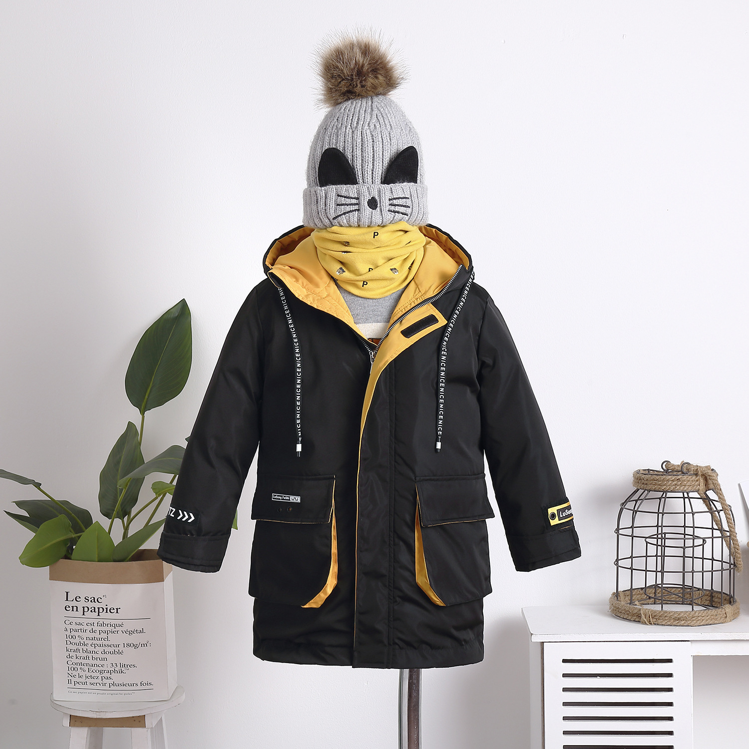 new pattern children Feather cotton 2020 Autumn and winter Boy cotton-padded clothes CUHK have more cash than can be accounted for thickening coat fashion thickening