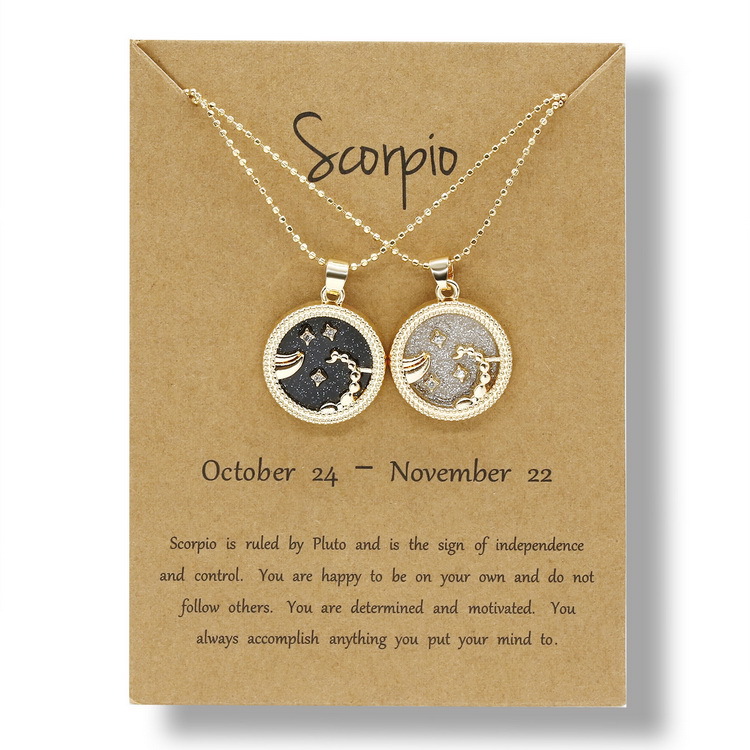 Fashion Constellation Alloy Plating Womenu0027S Pendant Necklace 1 Piece